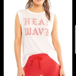 Wildfox Heat Wave Vintage Muscle Tee